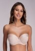 AVA BIUSTONOSZ AV 1787 STRAPLESS MAXI BEŻ
